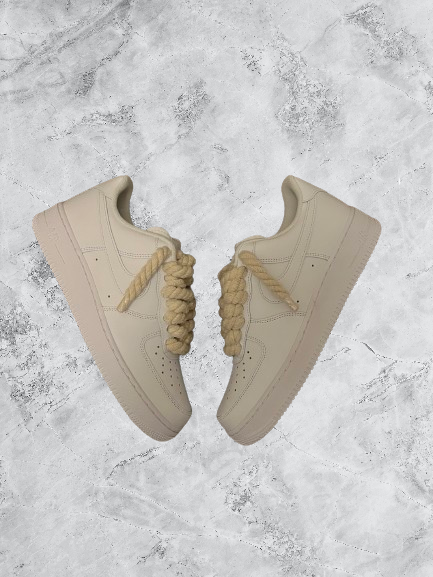 Air Force 1 | Rope Laces Beige