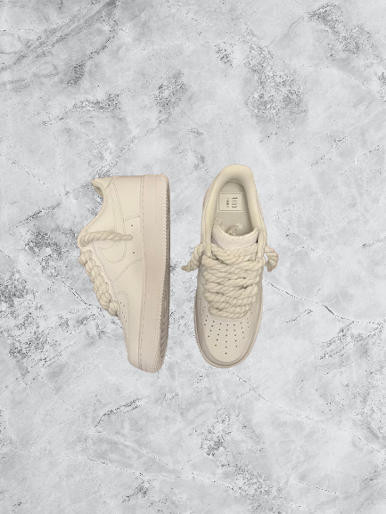 Air Force 1 | Rope Lace Weiß
