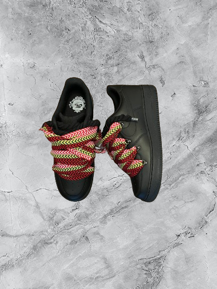 Air Force 1 | Lanvin x Rope Schwarz/Rot