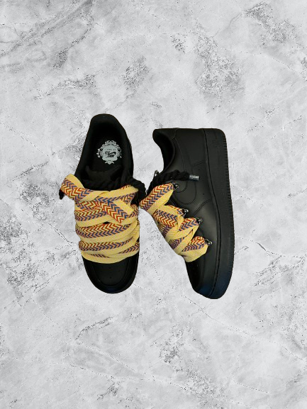 Air Force 1 | Lanvin x Rope Schwarz/Gelb