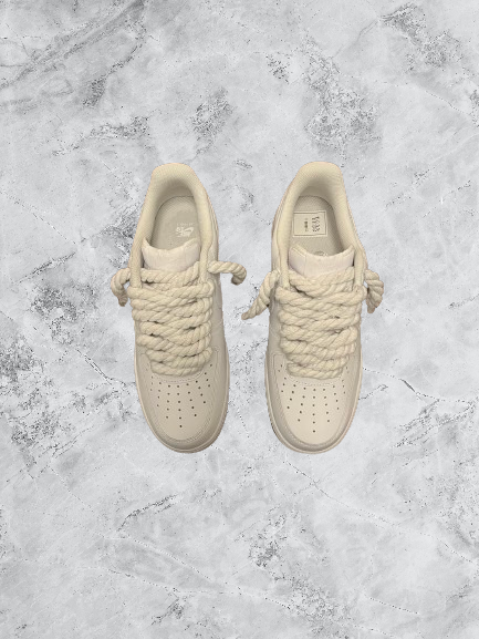 Air Force 1 | Rope Lace Weiß