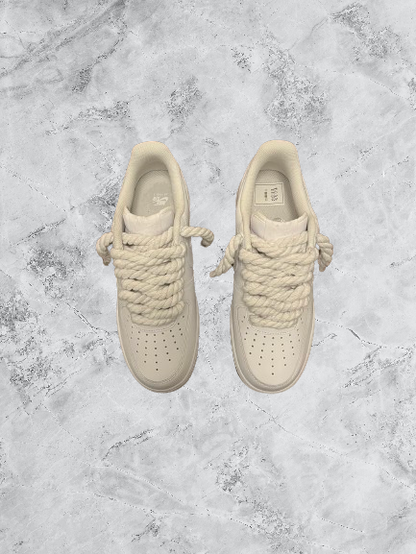 Air Force 1 | Rope Lace Weiß