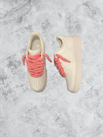 Air Force 1 | Rope Lace Pink