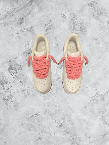 Air Force 1 | Rope Lace Pink